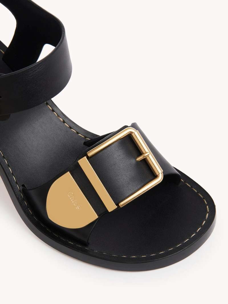 Chlo Rebecca High-Heel Sandal - Black