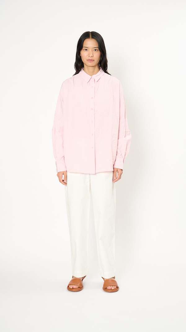Casey Casey Waga Long Sleeve Shirt - Pink | Garmentory