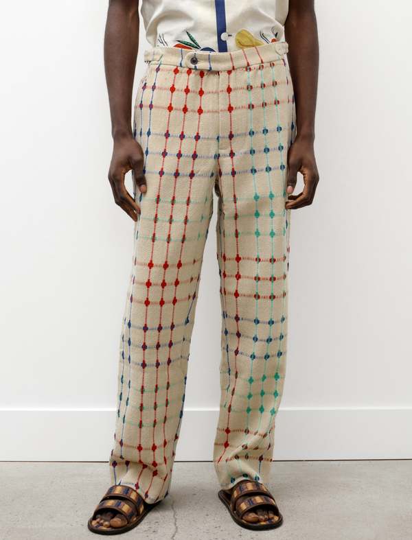 BODE Dobby Weave Trouser - Multi