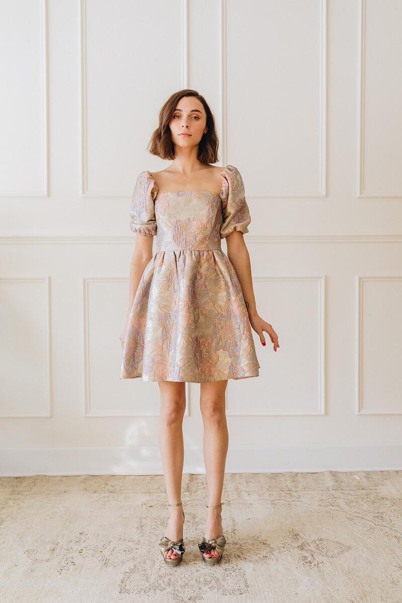 slim fit dress slacks Yumi Kim Nina Midi Dress