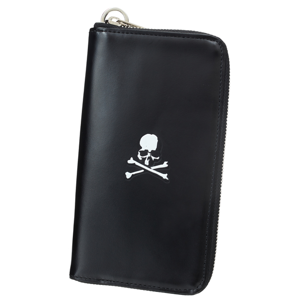 Mastermind WORLD Black leather card holder - Black | Garmentory