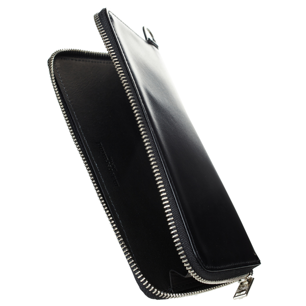 Mastermind WORLD Black leather card holder - Black | Garmentory