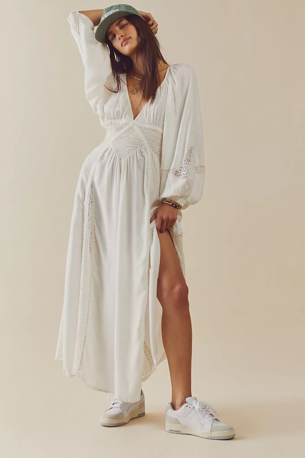 Free People Amelia Lace Maxi Dress - ShopStyle