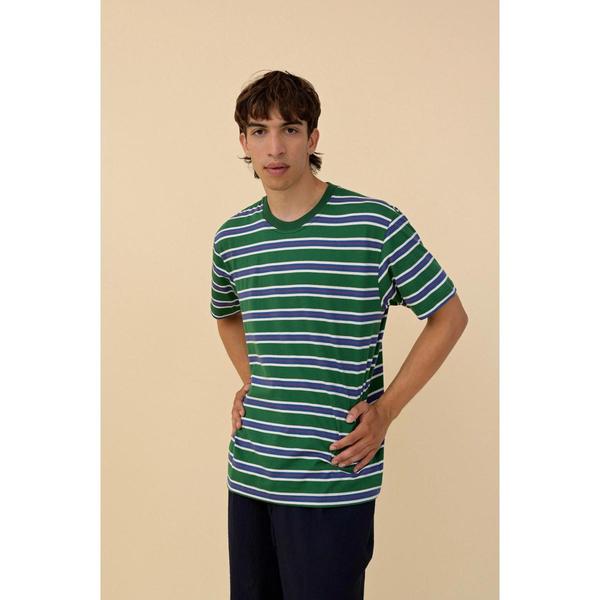 Howlin' Smiling Faces T-shirt - Mezcal Green | Garmentory