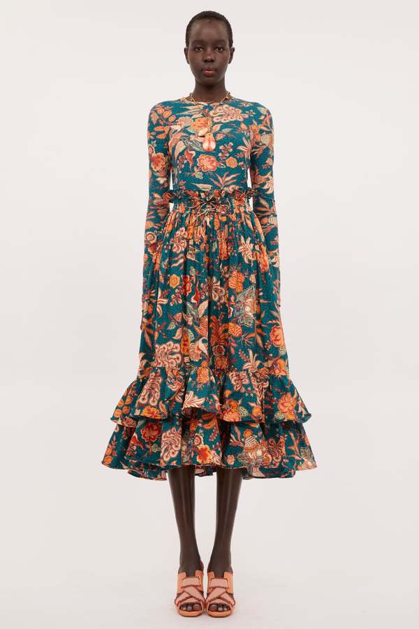 tunic embroidered dress Florapaloosa Embroidered Tunic Dress