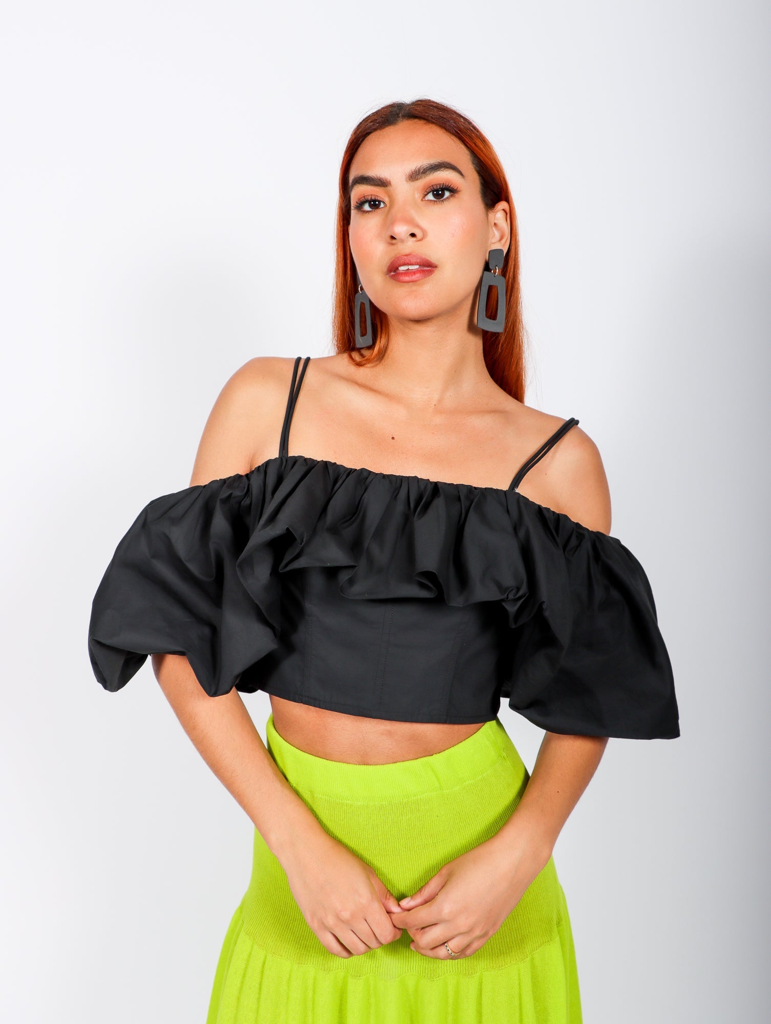 CARLA カーラ☆Lady shoulder tops Charcoal 2025年最新】carla lady shoulderの人気アイテム - メルカリ