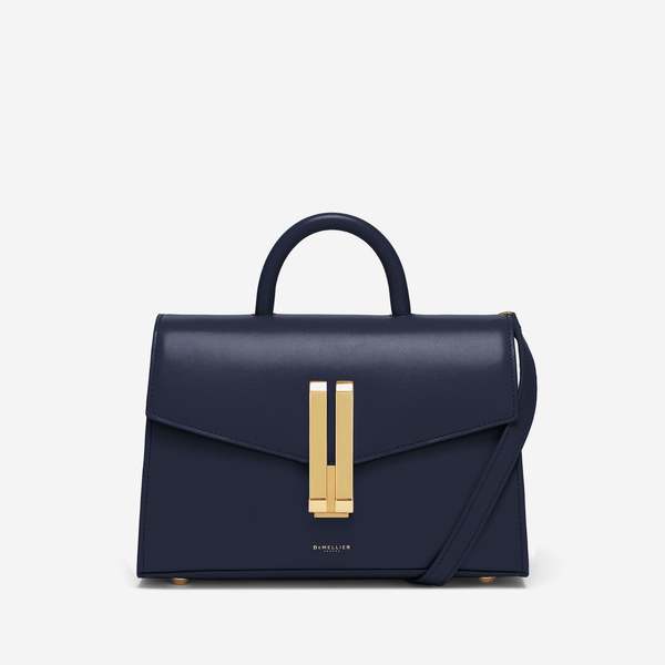 DeMellier London Midi Montreal Bag - Navy Smooth | Garmentory