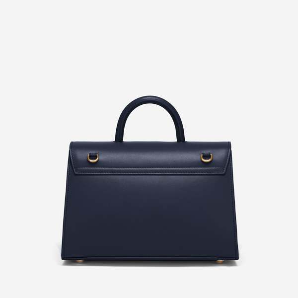 DeMellier London Midi Montreal Bag - Navy Smooth | Garmentory