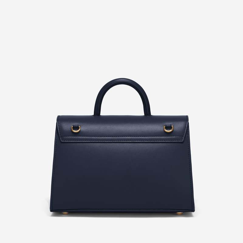 DeMellier London Midi Montreal Bag - Navy Smooth | Garmentory