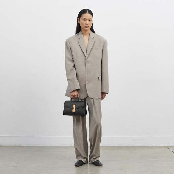 DeMellier London Midi Montreal Bag - Taupe Croc Effect | Garmentory
