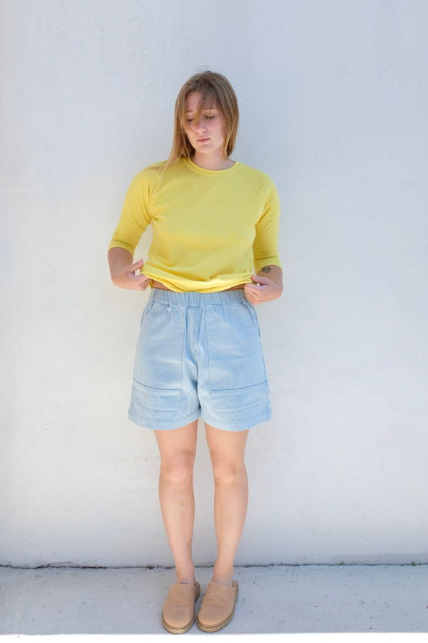 Micaela Greg Field Short - Sky