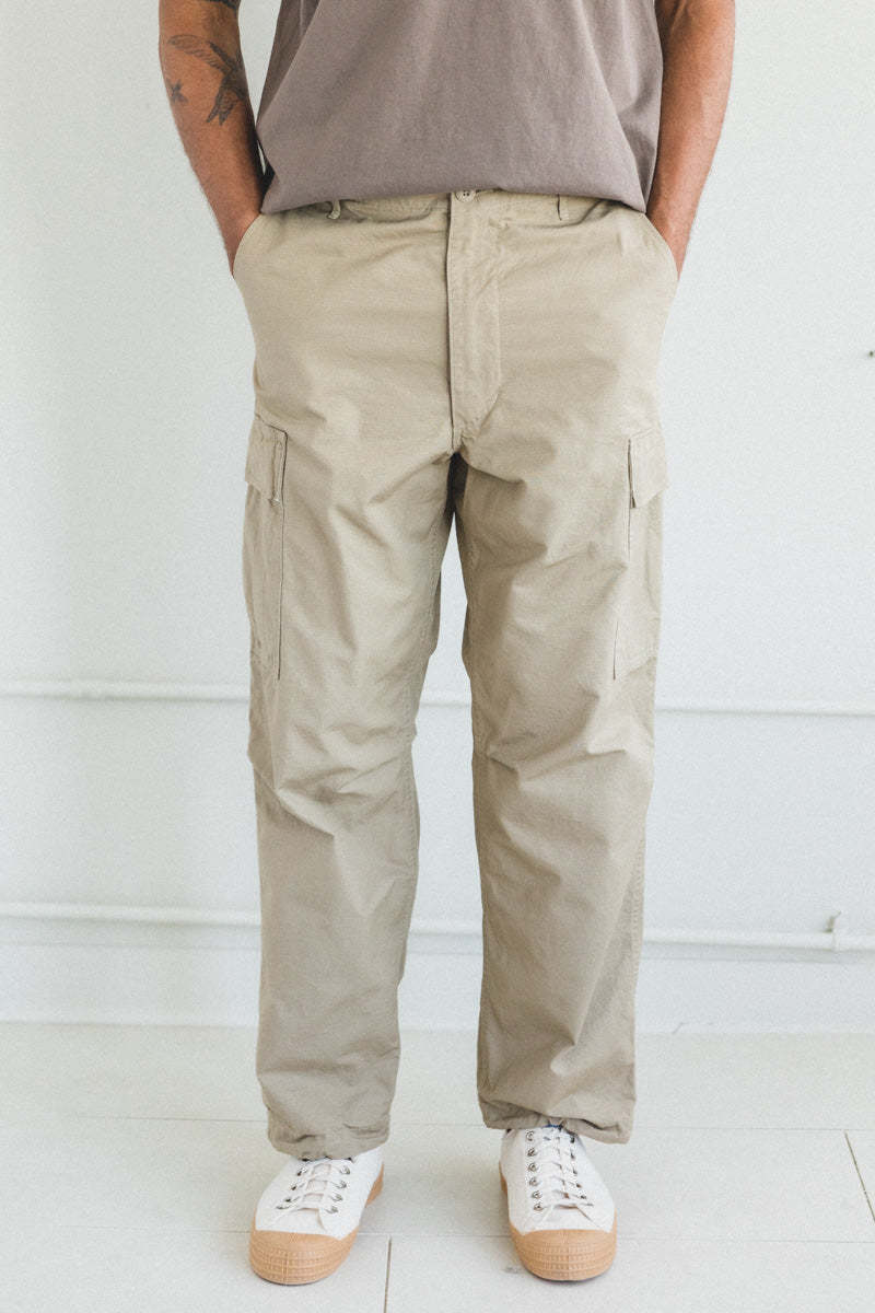 Orslow Vintage Fit Six Pocket Cargo Pants - Beige | Garmentory