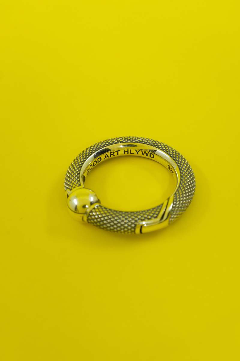 Good Art HLYWD GooseBumps Spring Ring A - .925 Silver