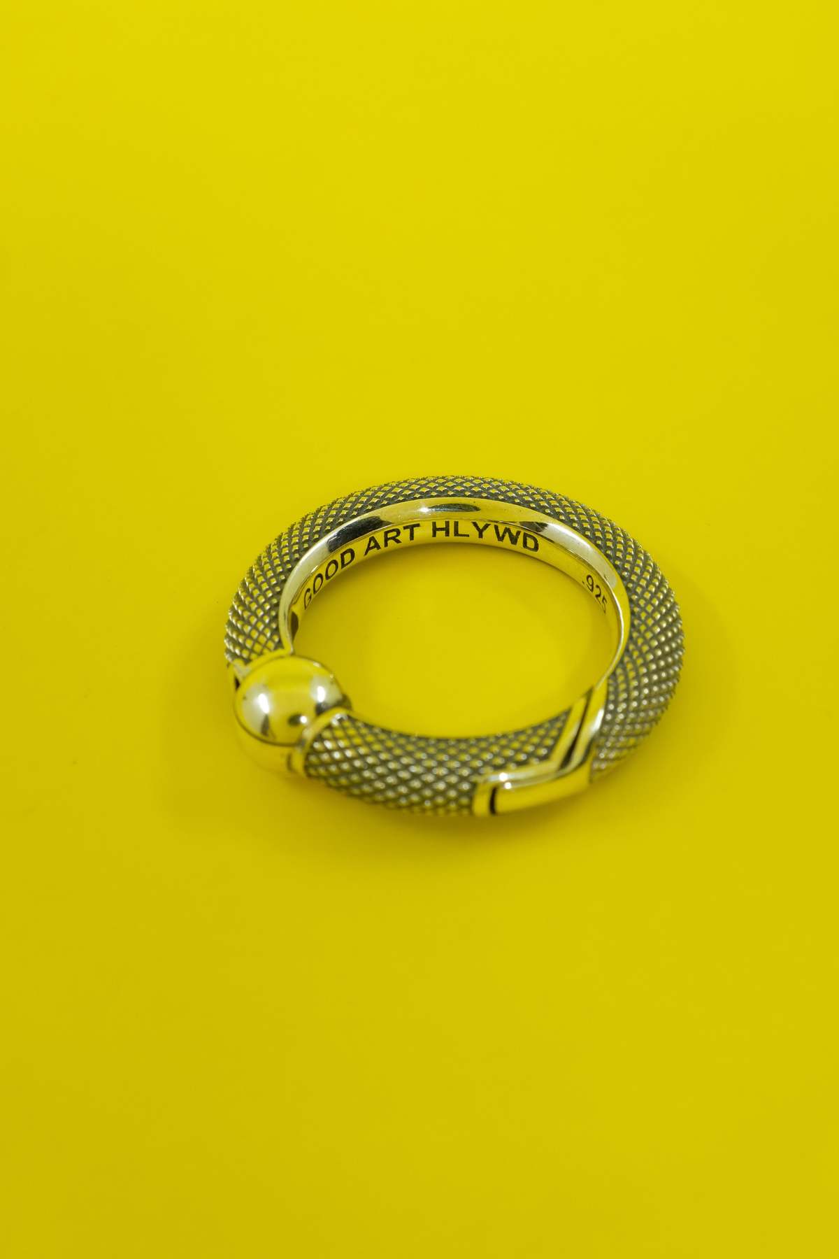 Good Art HLYWD GooseBumps Spring Ring A - .925 Silver - Image 3 of 4