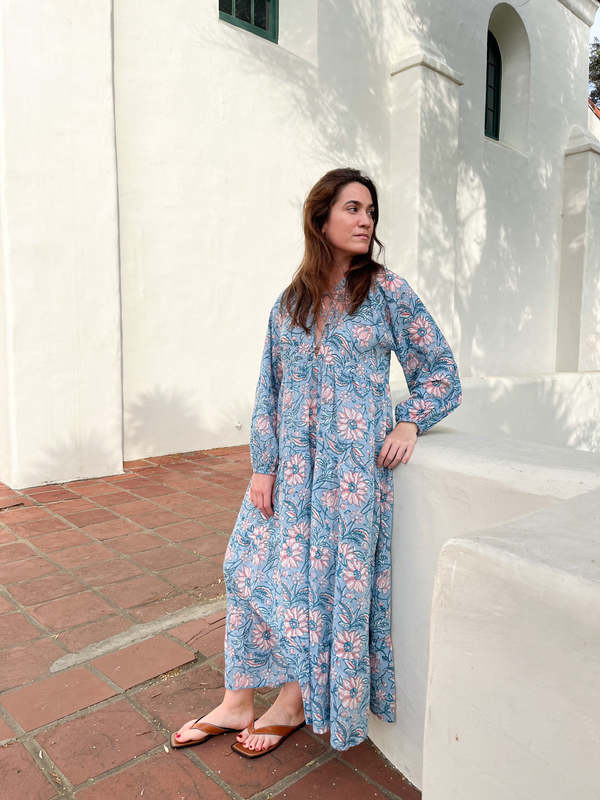 knee length dresses for ladies Summer Sunset Breeze Maria Maxi Dress main image 1