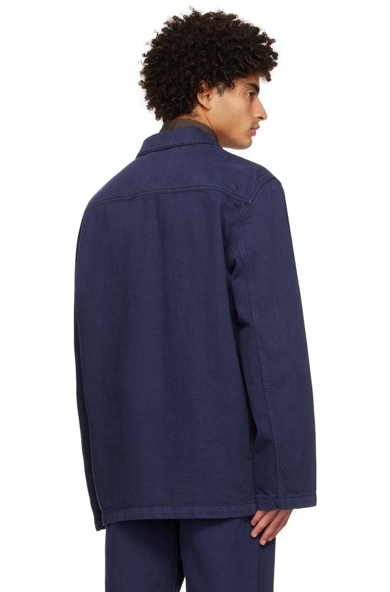 【関税込み】LEMAIRE ブルー Workwear テーラードジャケット Lemaire Indigo Workwear Blazer Lemaire
