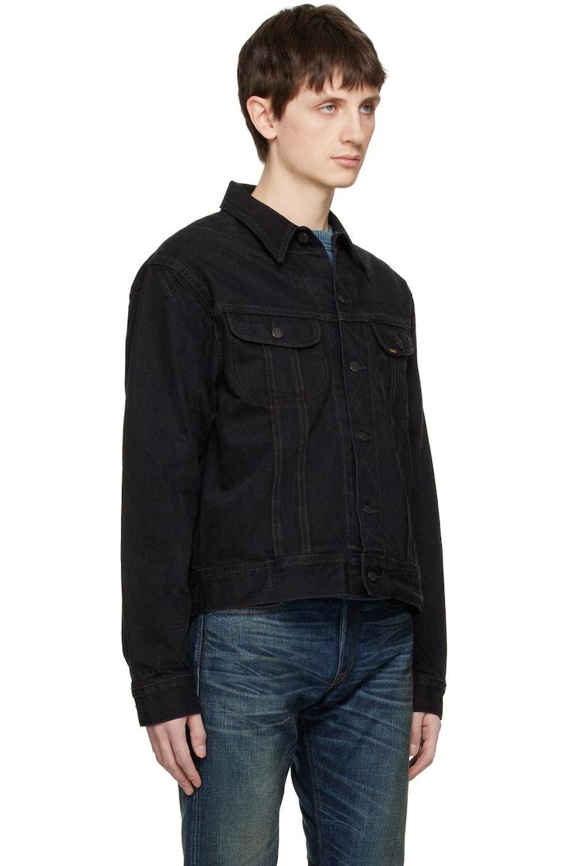 RRL Worn In Denim Jacket - Black | Garmentory