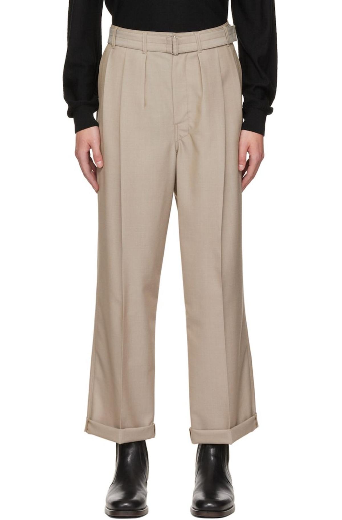LEMAIRE ルメール LOOSE PLEATED PANTS 44 LEMAIRE / ルメール】LOOSE