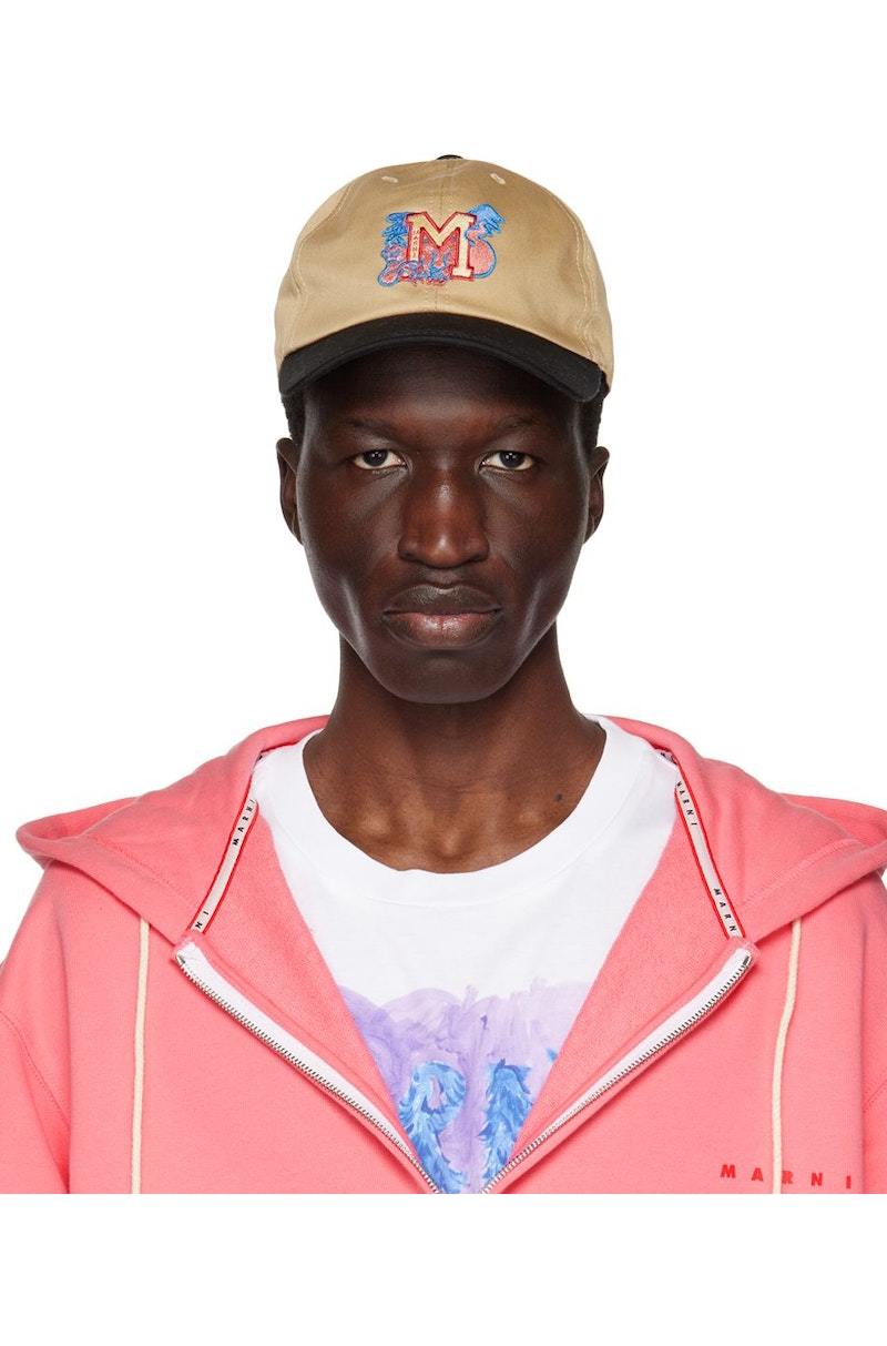 Marni Cinch Strap Cap - Beige | Garmentory