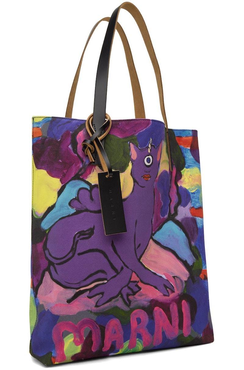 Marni Signature Shopping trizact Tote