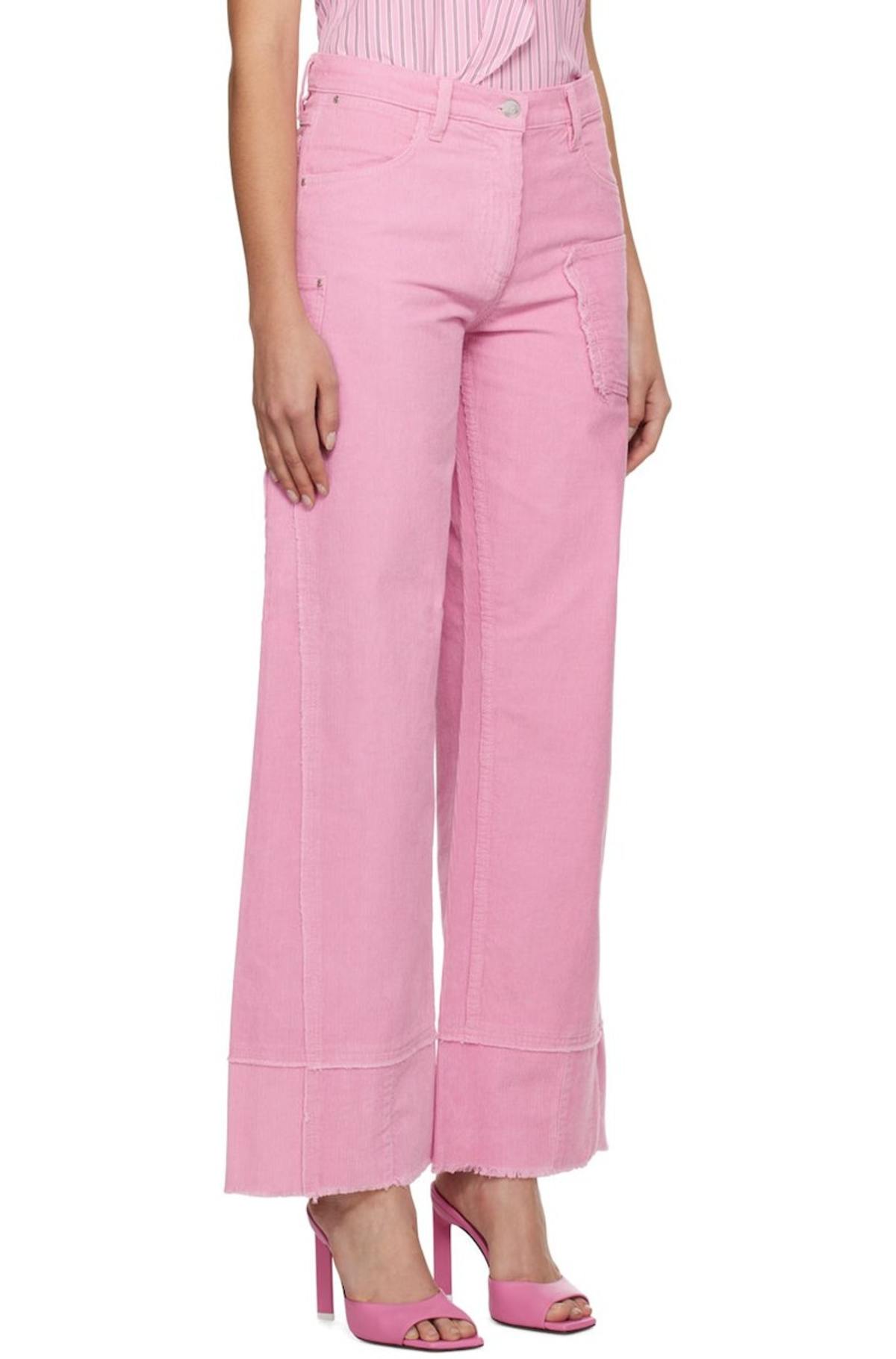 【関税込み】Saks Potts ピンク Maise ラウンジ パンツ Saks Potts Maise Wool Knit Pants - ShopStyle