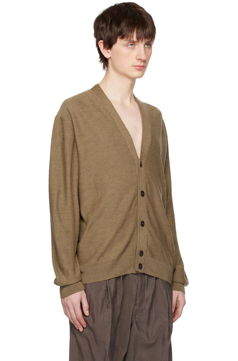 Lemaire Twisted Cardigan - Beige | Garmentory