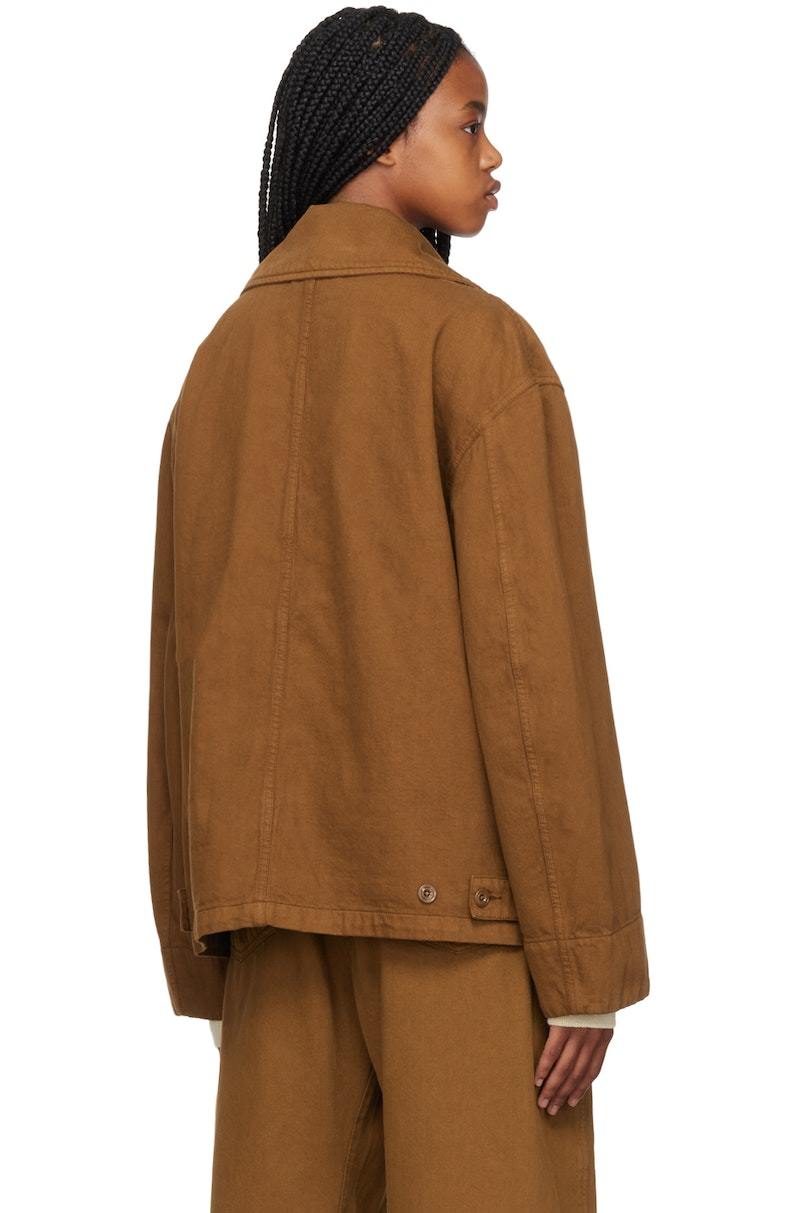Lemaire Brown Dispatch Jacket - Cigar | Garmentory