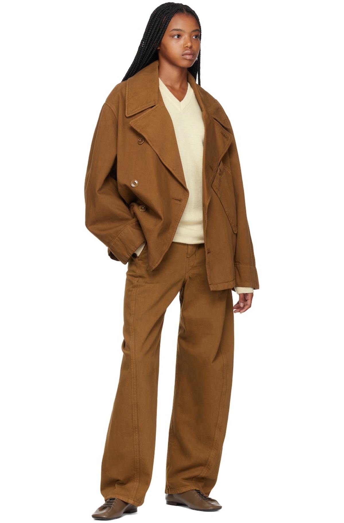 Lemaire Brown Dispatch Jacket - Cigar | Garmentory