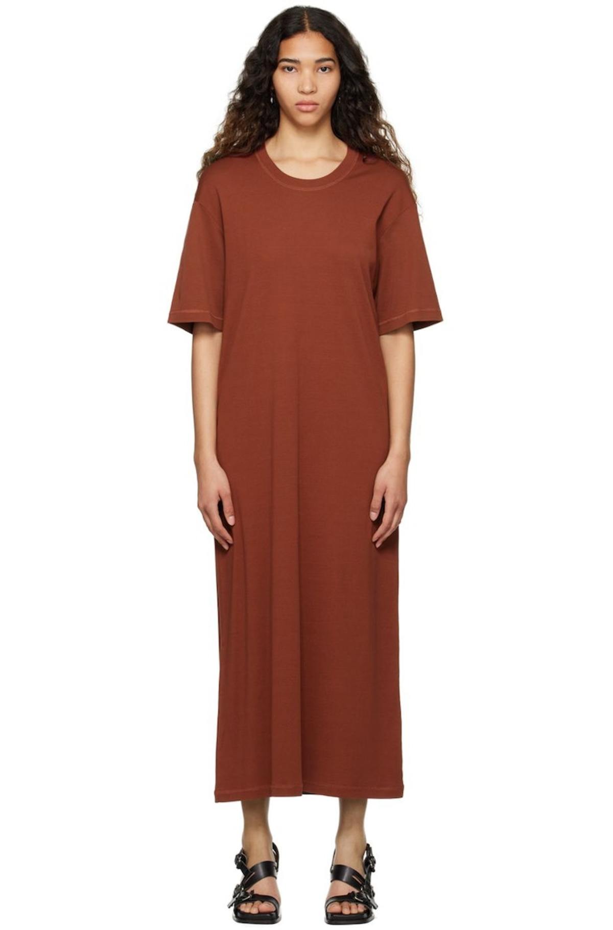 Lemaire dress 36サイズ Lemaire dress 36サイズ Short Sleeve Wrap Dress in Pale Mastic