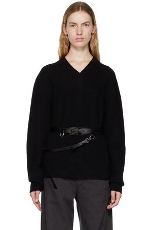 LEMAIRE Equestrian Belt - Black | Garmentory