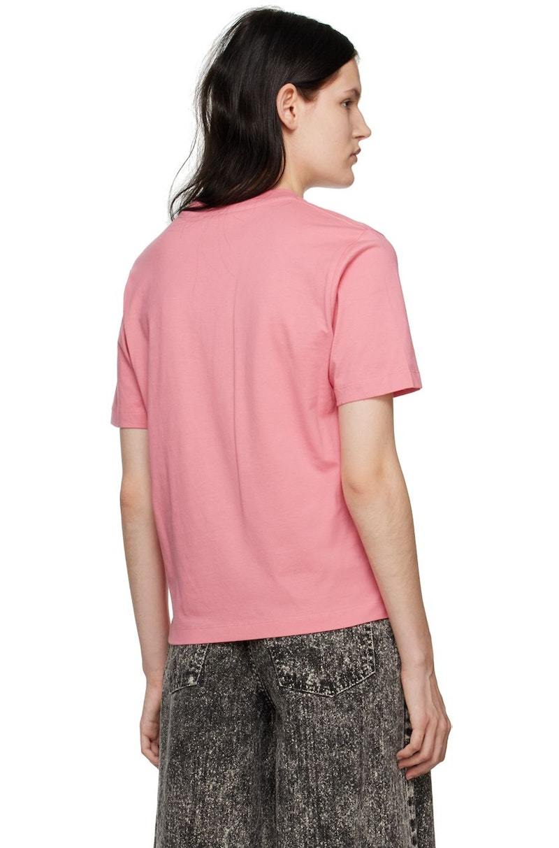 【MARNI】 3 Pack Short Sleeve T-Shirt Multicolor HUMU0223X2U Marni Three-Pack Embroidered T-Shirts - Multicolor | Garmentory