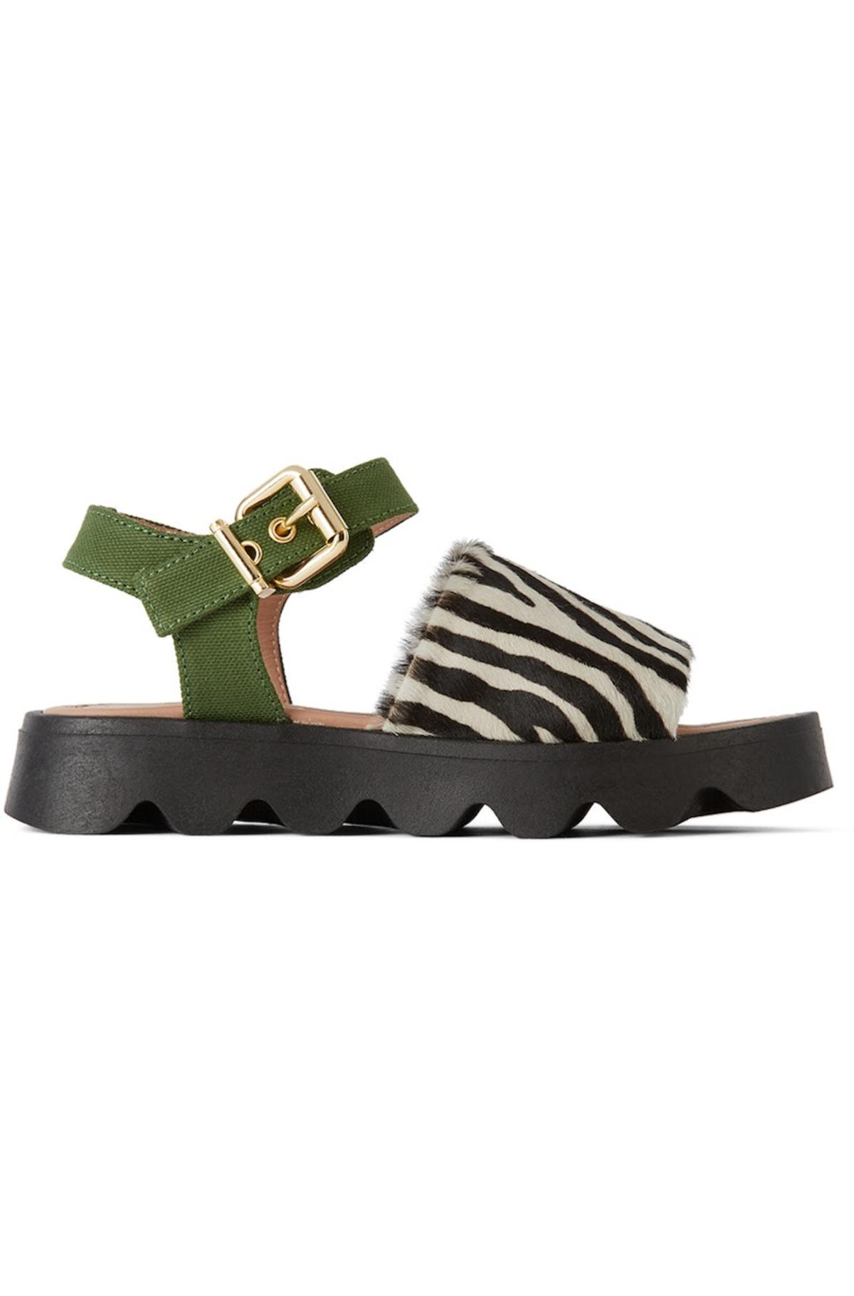 【PORTERNA】Kir Zebra Sandals PORTERNA】Kir Zebra Sandals