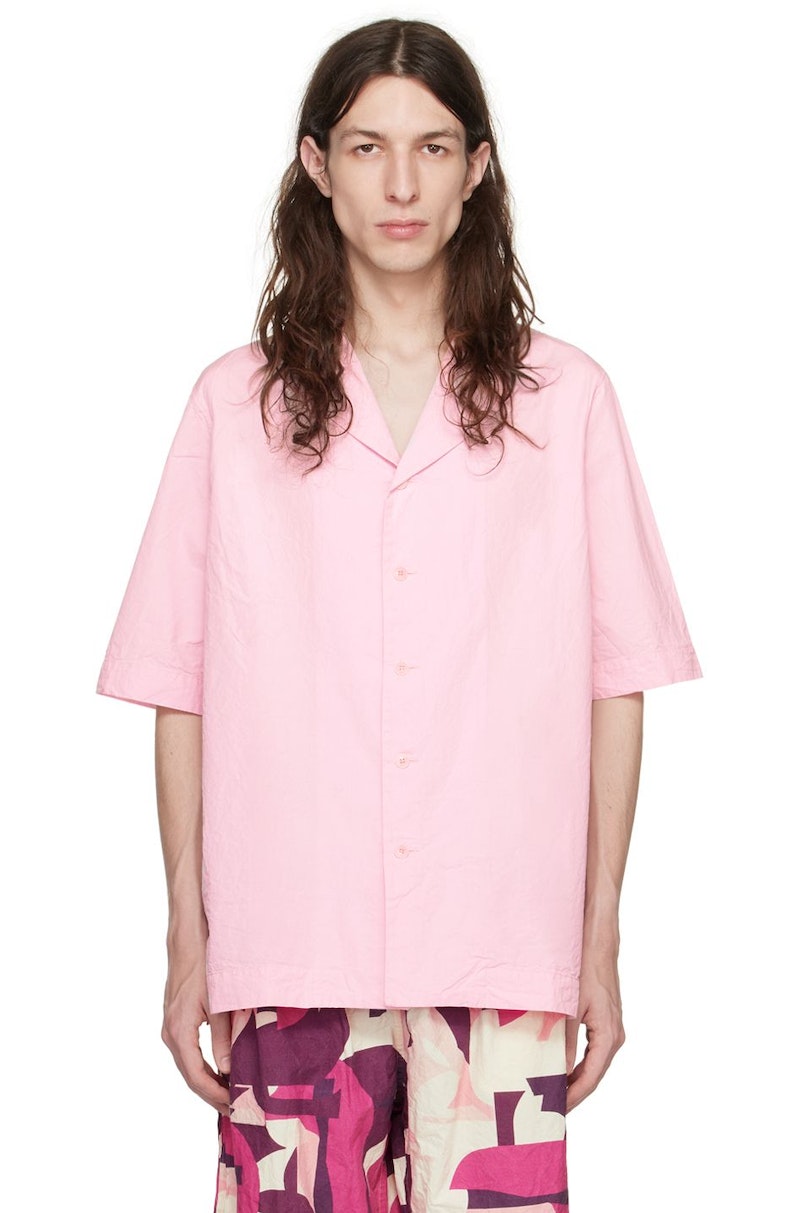 CASEY CASEY Bowling Shirt - Pink | Garmentory