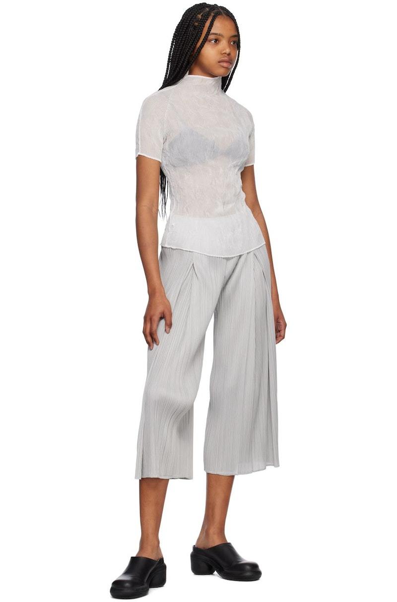 Issey Miyake Twist T-Shirt - White | Garmentory