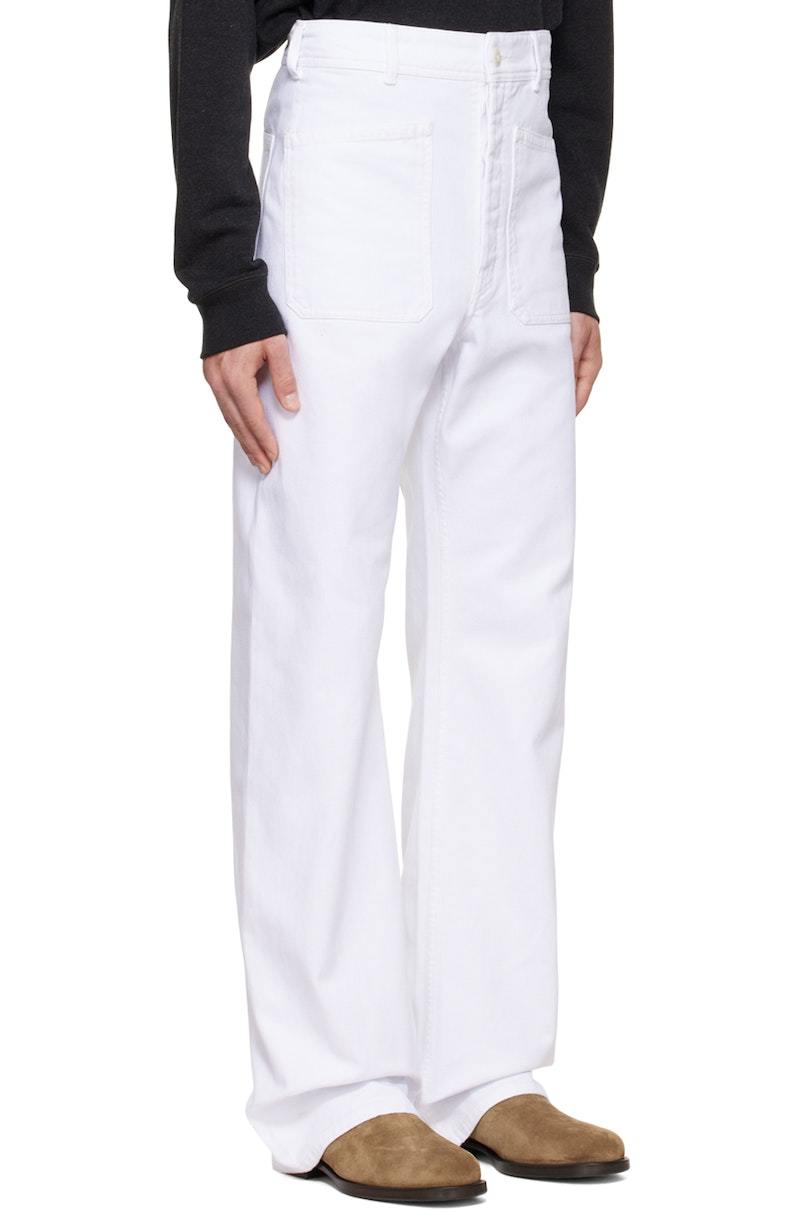 【LEMAIRE】 21aw Denim Salor Pants Lemaire Denim Sailor Pants - Black | Garmentory