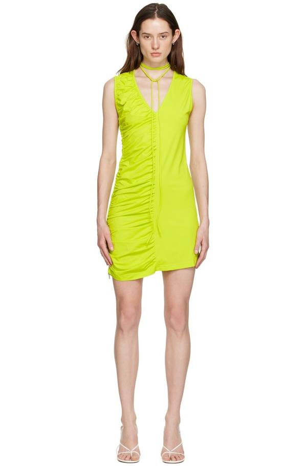 Saks Potts Green Philippa Minidress | Garmentory Saks Potts Green Philippa Minidress | Garmentory
