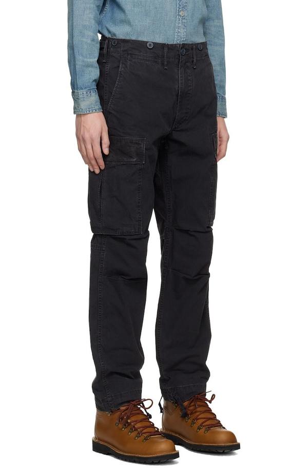 RRL Surplus Cargo Pants - Black | Garmentory