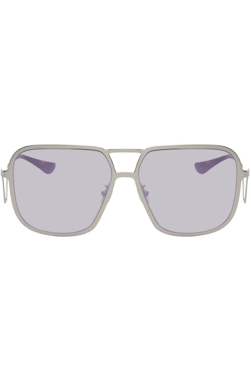 Marni Ha Long Bay Sunglasses - Silver | Garmentory