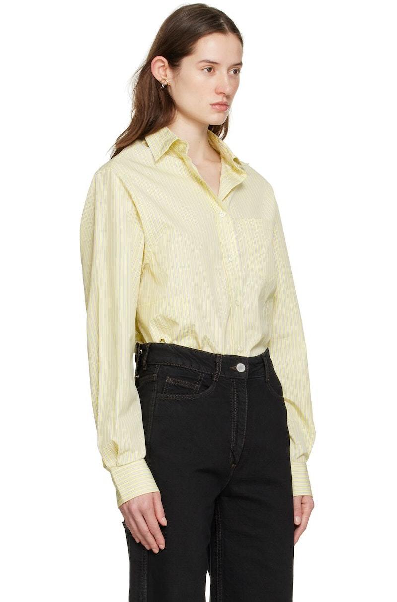 SAKS POTTS 売れ筋商品|||サックス・ポッツ シャツ トップス レディース Shirts Yellow Saks Potts William Shirt - Yellow | Garmentory