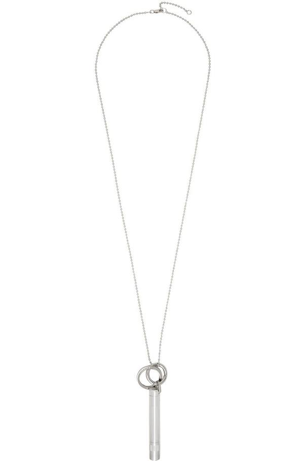 エ*ト様 LEMAIRE MAGLITE CHAIN NECKLACE Lemaire Maglite Chain Necklace - Silver | Garmentory
