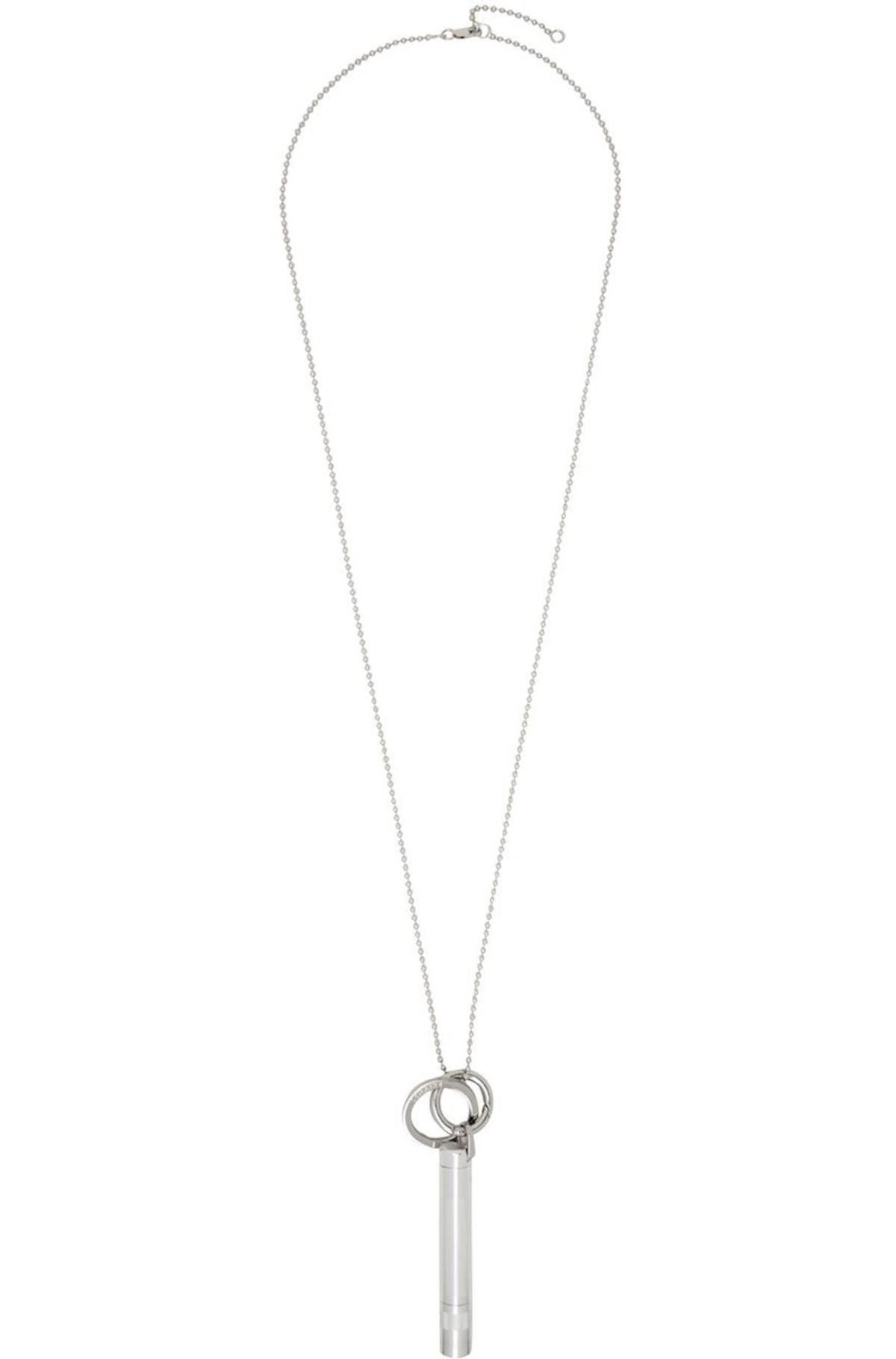Lemaire Maglite Chain Necklace - Silver | Garmentory