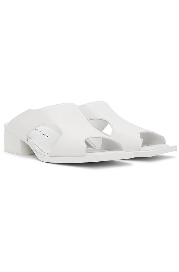 ★追跡&関税込【ISSEY MIYAKExUNITED NUDE】FIN SANDAL Issey Miyake United Nude Edition Fin Heeled Sandals - White