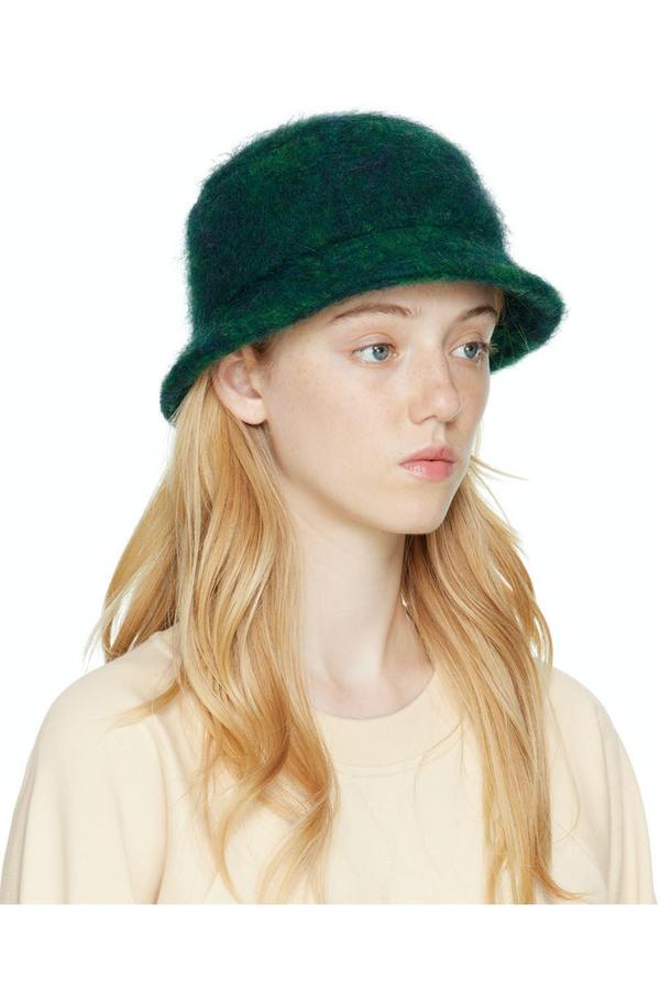 Marni Green Bucket Hat - Multi | Garmentory