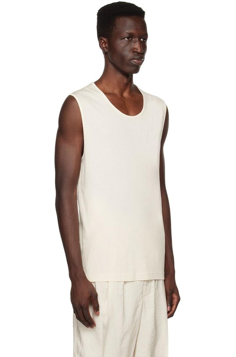 LEMAIRE VIP価格 送料無料 ルメール cotton tank top LEMAIRE RIB TANK TOP[UW45-1199LJ1016]｜URBAN RESEARCH公式