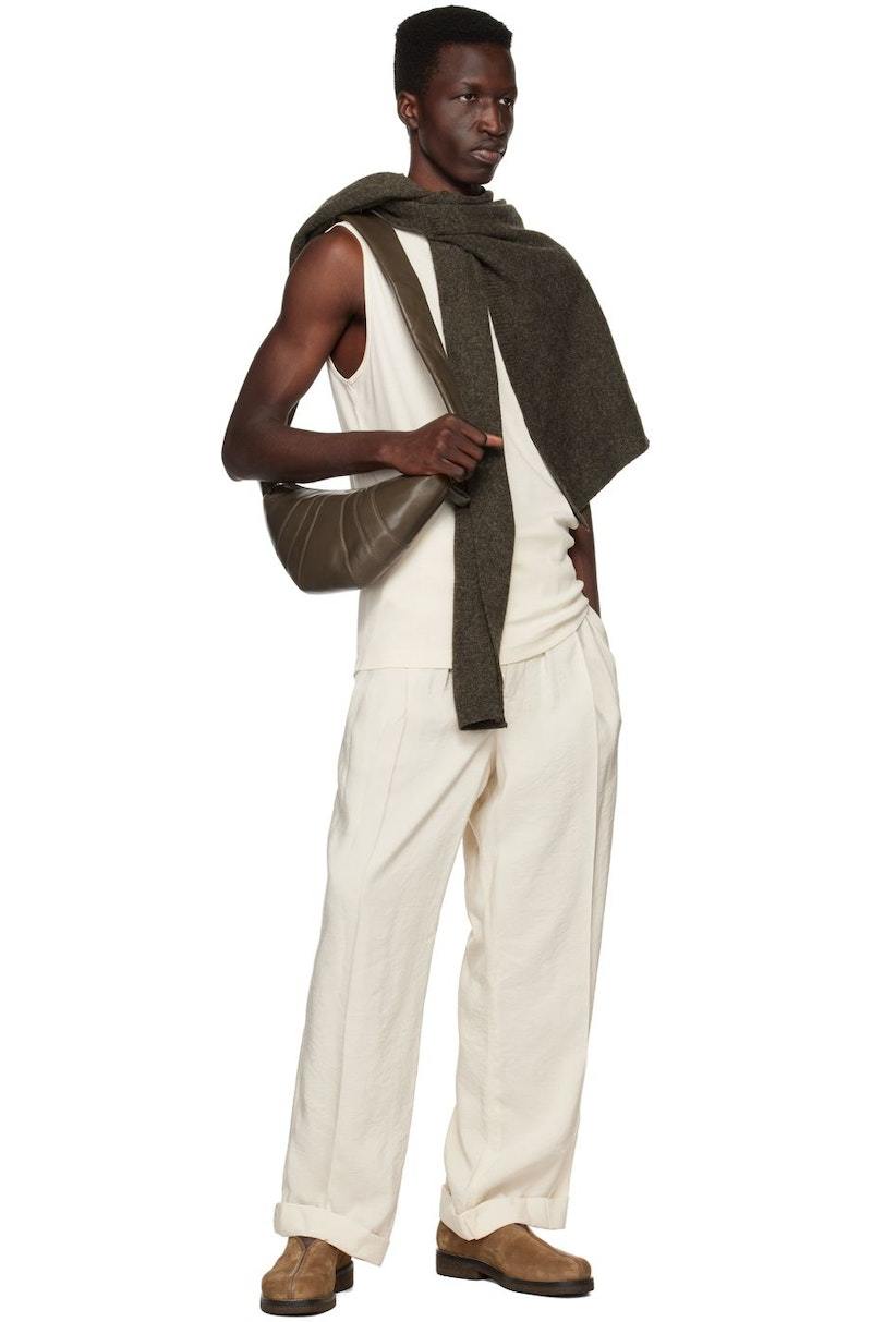 Lemaire Ribbed Tank Top - Off White | Garmentory