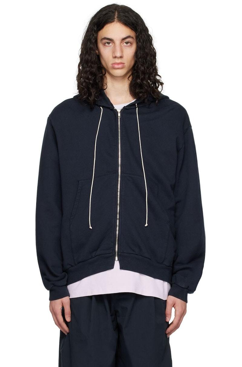 Camiel Fortgens Zip Hoodie - Navy | Garmentory