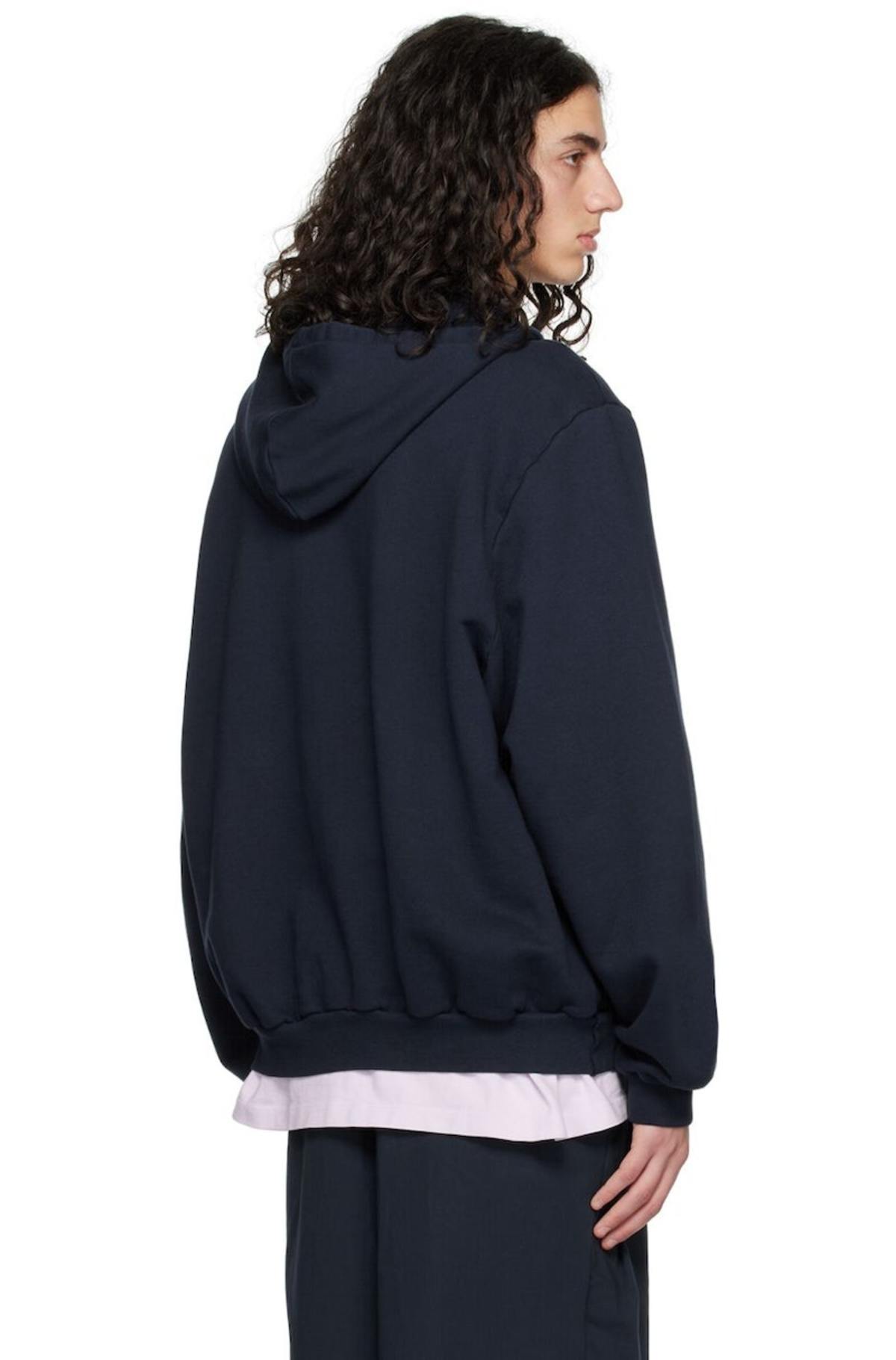 Camiel Fortgens Zip Hoodie - Navy | Garmentory