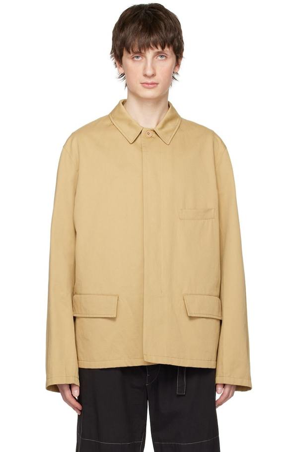 Lemaire Workwear Jacket - Beige | Garmentory