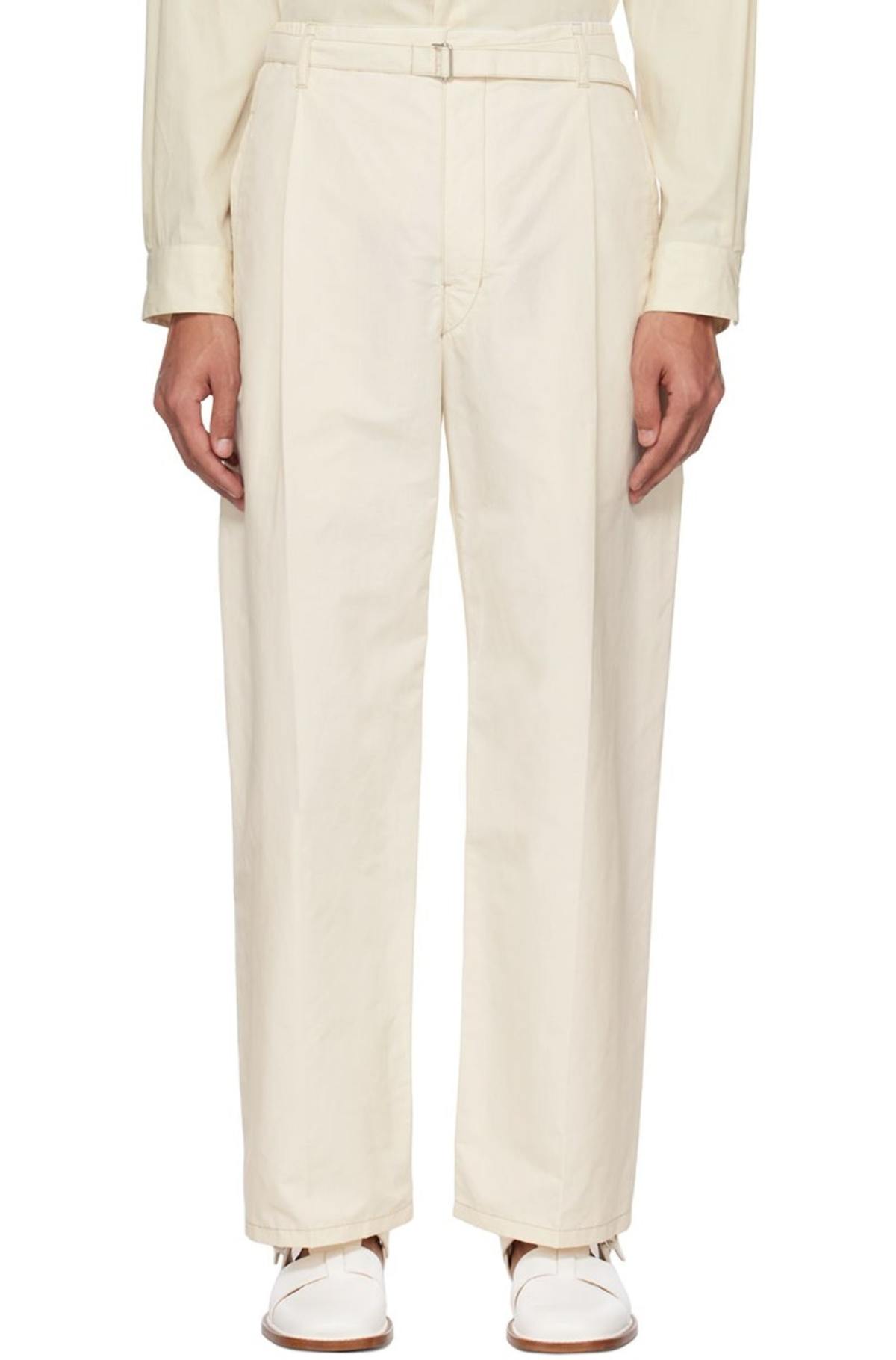 LEMAIRE-Off-White-Belted-Easy-