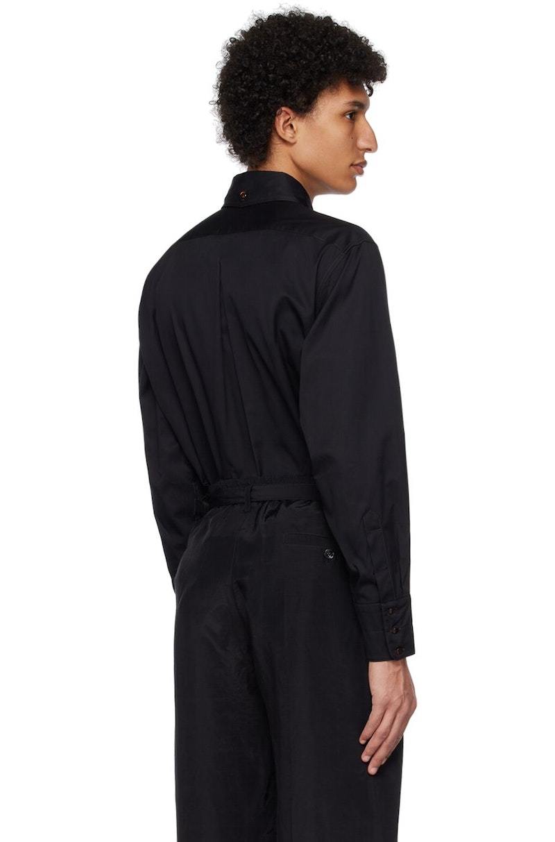 LEMAIRE Western Shirt - Black | Garmentory